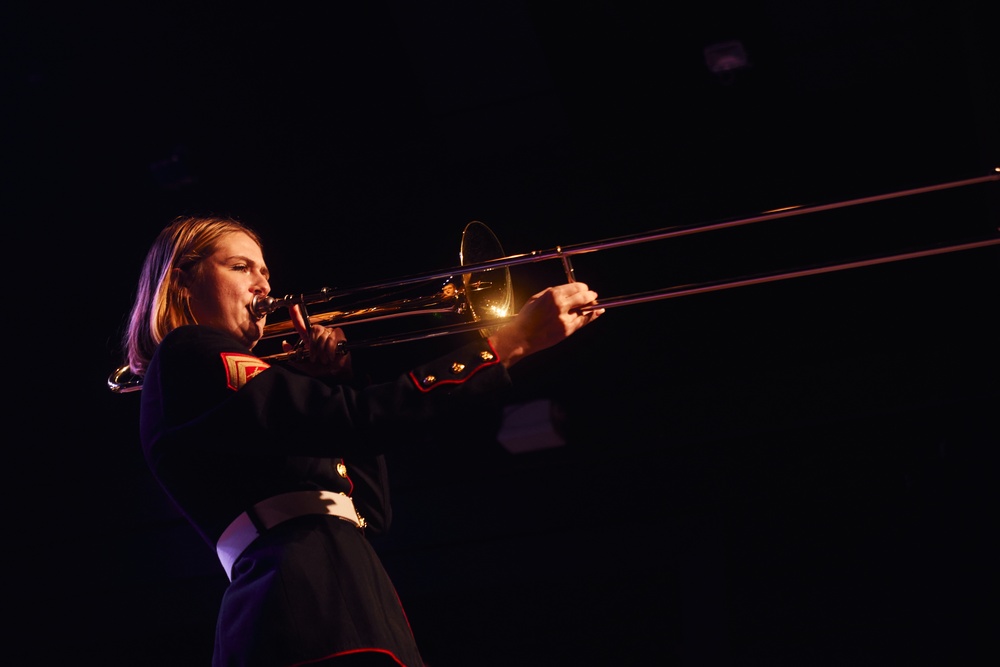 2nd MAW Band Commemorates 80th Anniversary of the Liberation of France