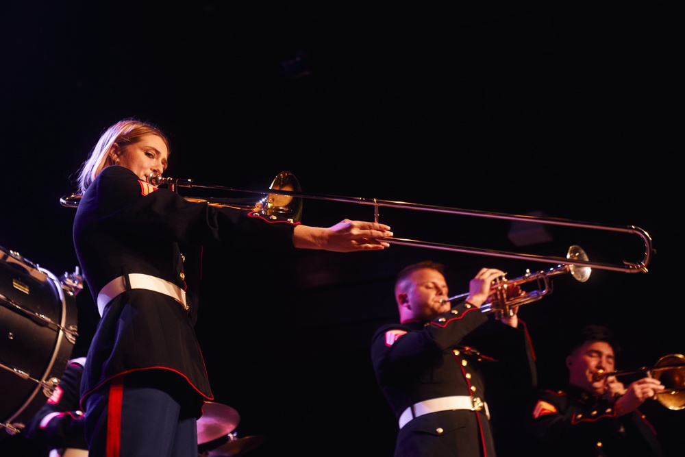 2nd MAW Band Commemorates 80th Anniversary of the Liberation of France