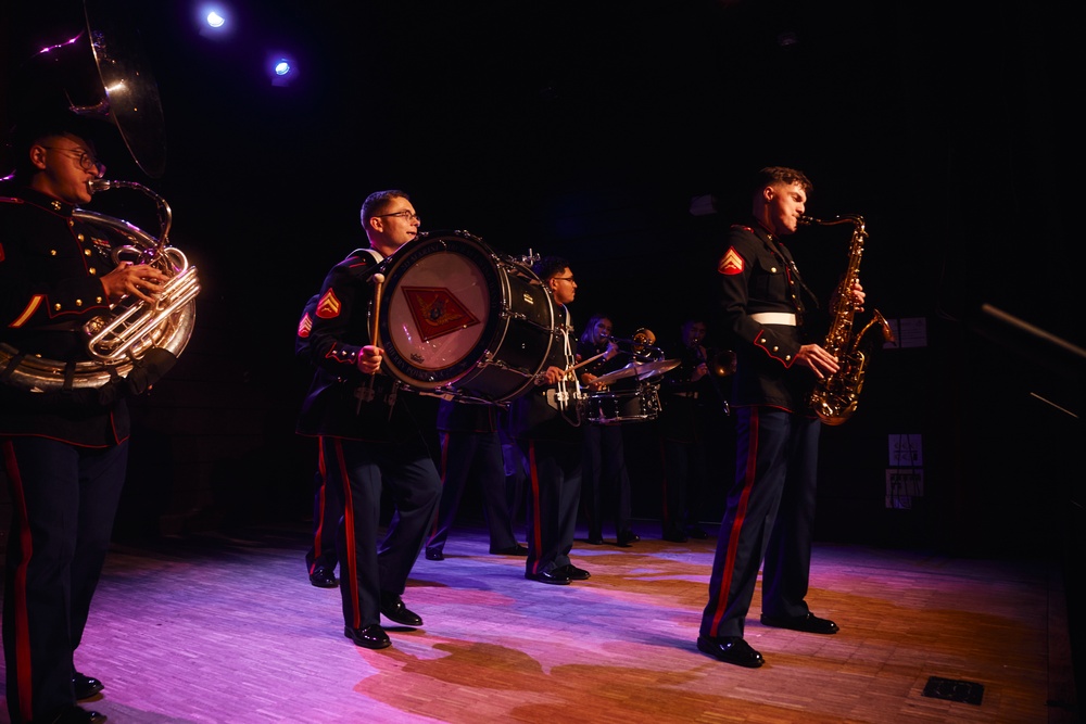 2nd MAW Band Commemorates 80th Anniversary of the Liberation of France