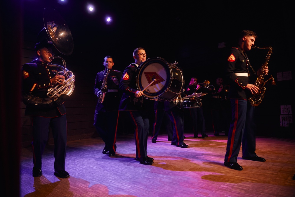 2nd MAW Band Commemorates 80th Anniversary of the Liberation of France