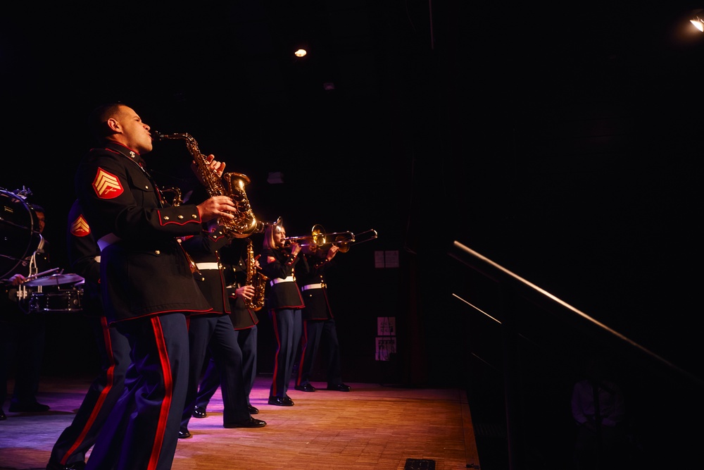 2nd MAW Band Commemorates 80th Anniversary of the Liberation of France