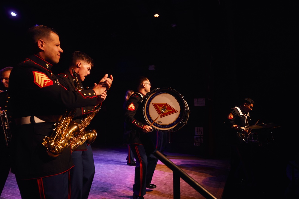 2nd MAW Band Commemorates 80th Anniversary of the Liberation of France