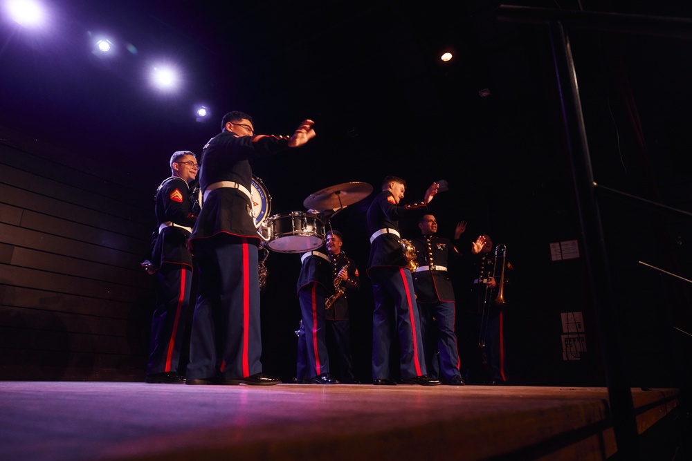 2nd MAW Band Commemorates 80th Anniversary of the Liberation of France