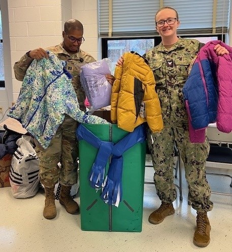 NICU team's coat drive supports local elementary school