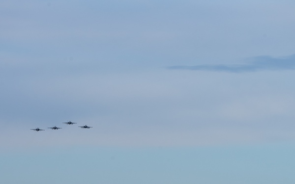 VAQ-130 Honors Fallen Sailors at Memorial