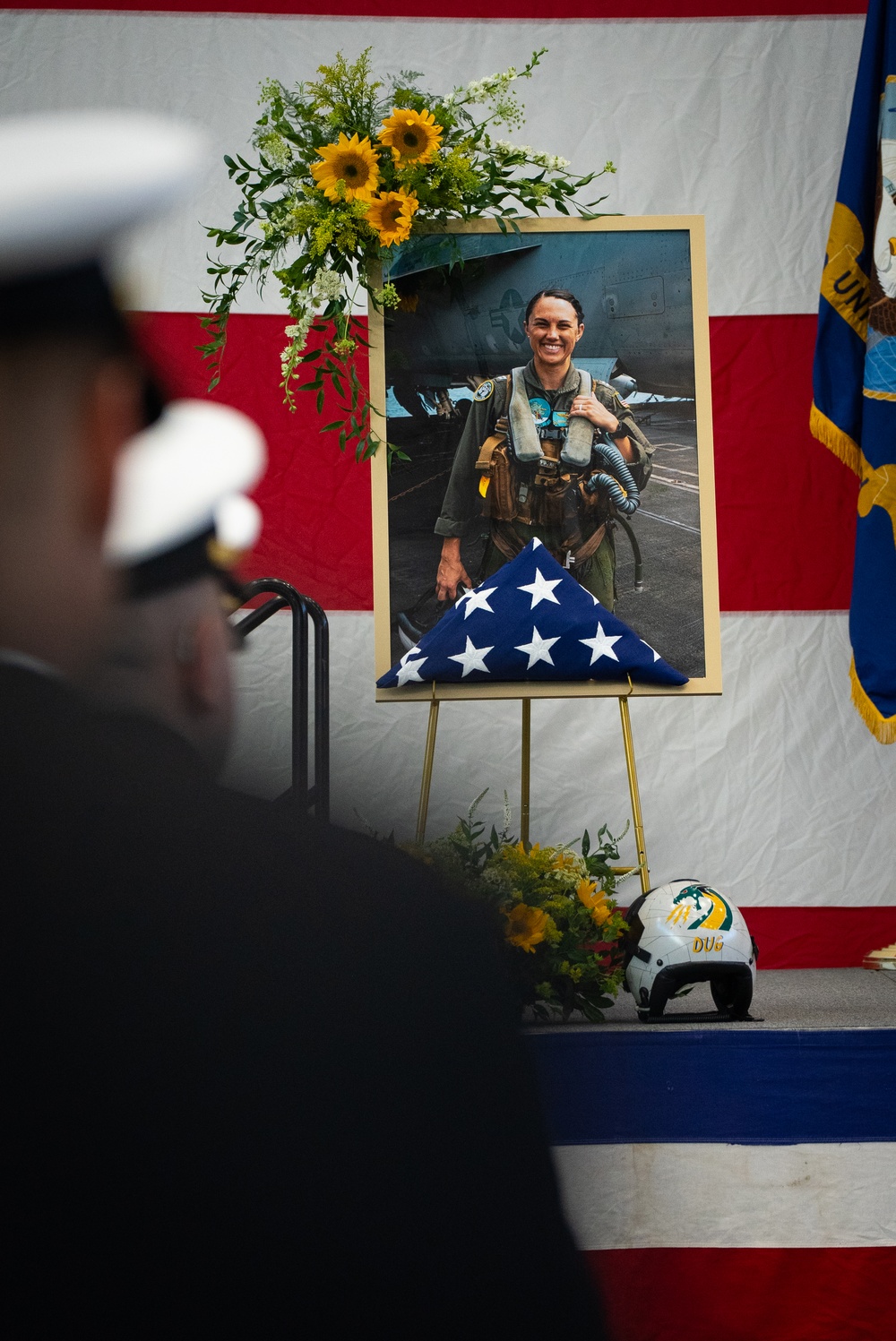 VAQ-130 Honors Fallen Sailors at Memorial