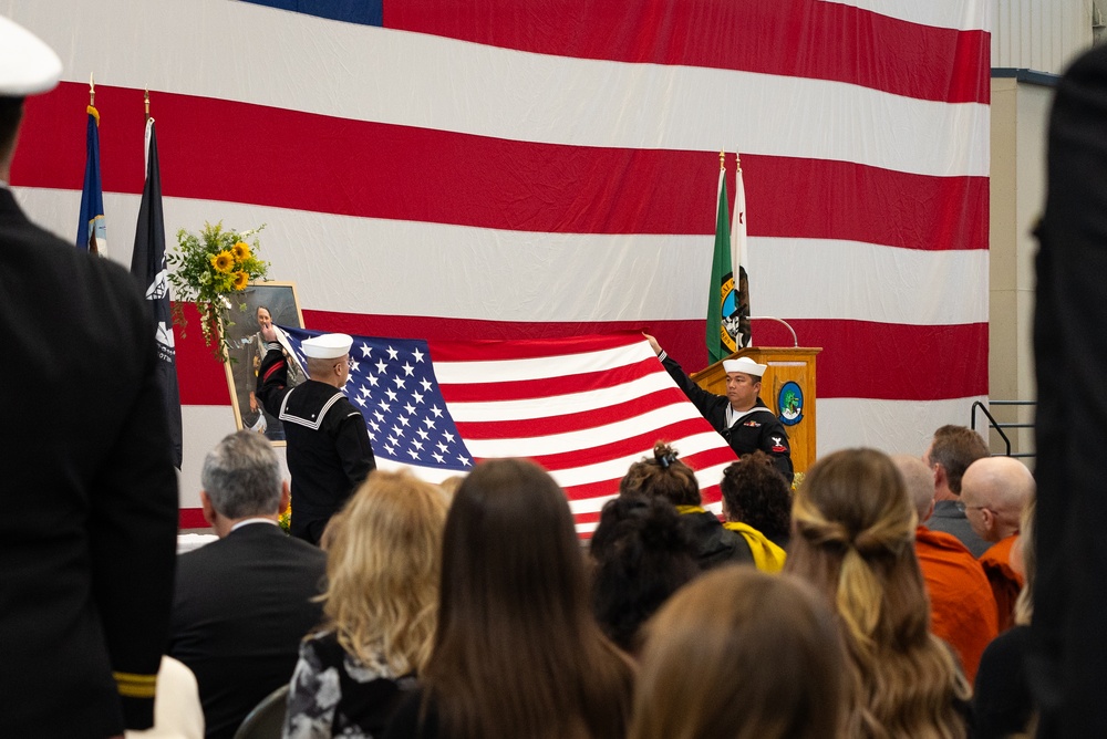 VAQ-130 Honors Fallen Sailors at Memorial