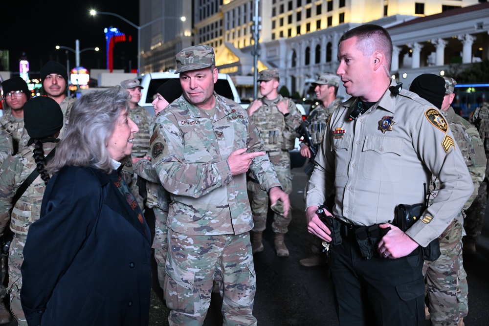 Nevada National Guard supports first responders for Formula 1 Las Vegas Grand Prix