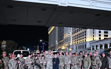 Nevada National Guard supports first responders during Formula 1 Las Vegas Grand Prix