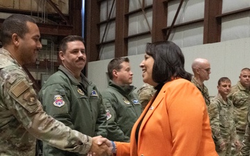 Lt. Gov. Kim Driscoll Tours Westover Air Reserve Base