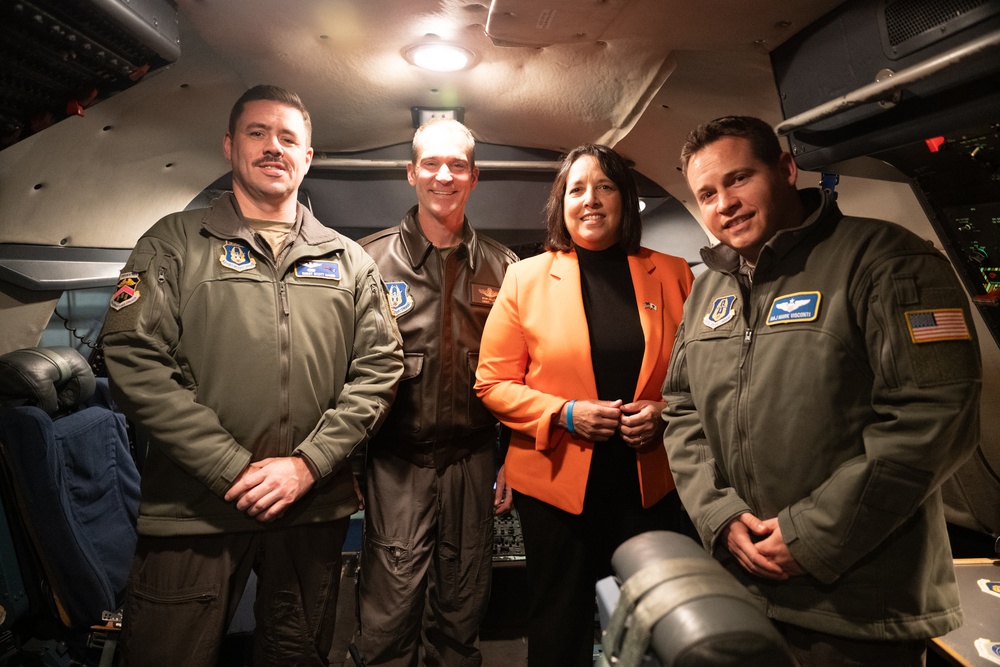 Lt. Gov. Kim Driscoll Tours Westover Air Reserve Base