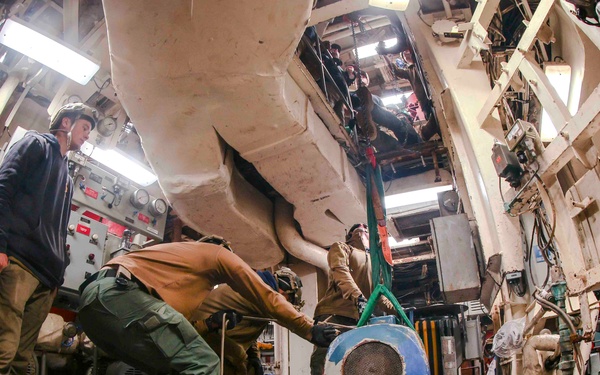 MDSU 2 Afloat Salvage Training