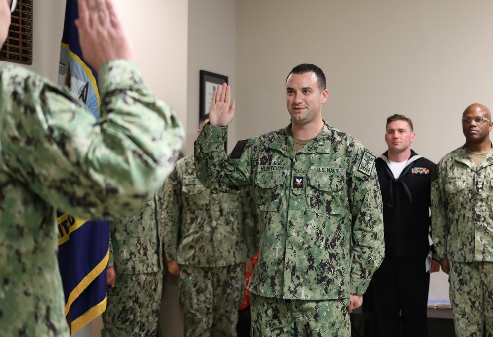 MU2 Honeycutt Reenlistment