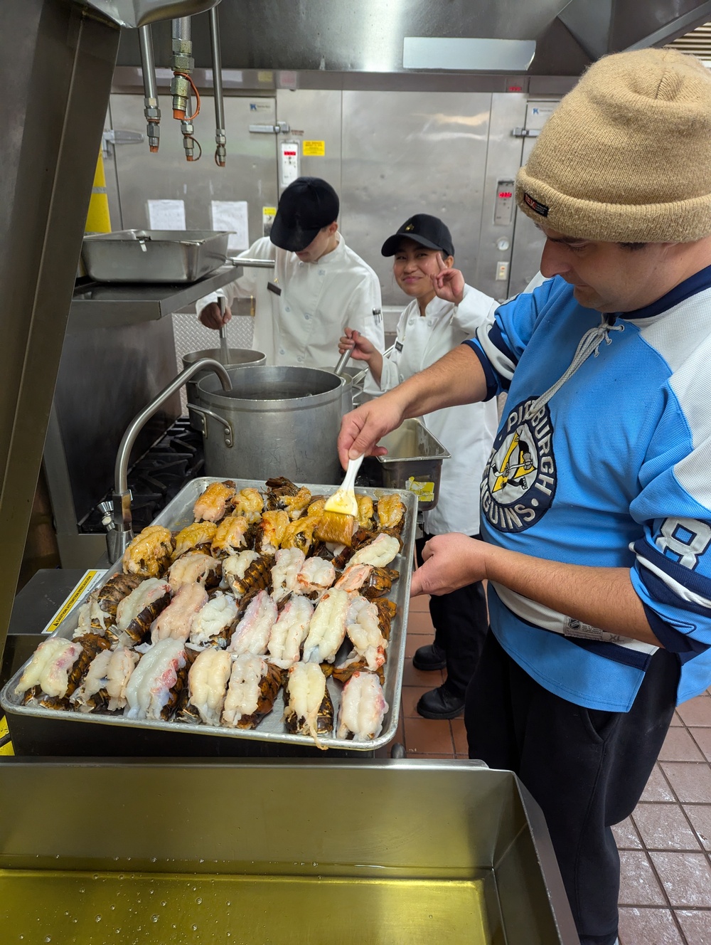 Fort Drum Soldiers share Thanksgiving meal together as culinary specialists showcase skills