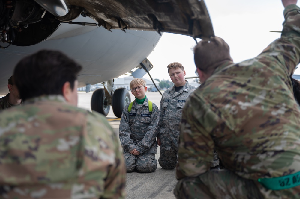 Inspiring the next generation: Team McChord hosts CAP cadets