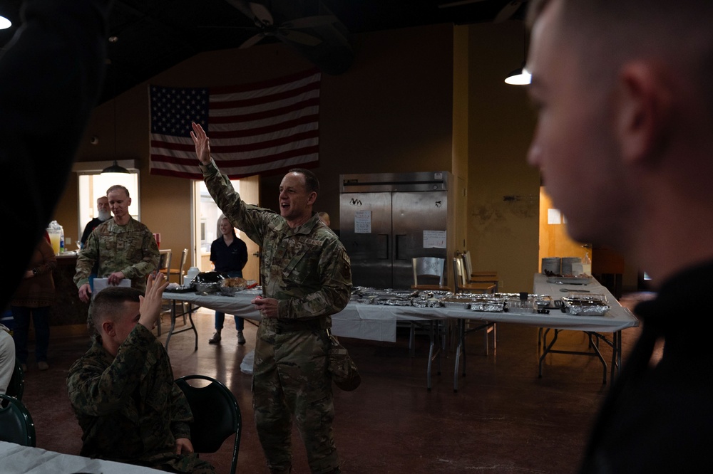 17th Training Wing Hosts Student Thanksgiving