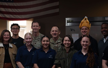 17th Training Wing Hosts Student Thanksgiving