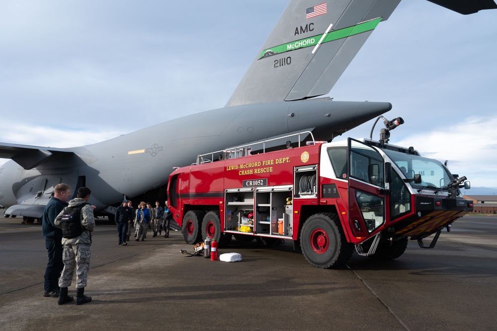 Inspiring the next generation: Team McChord hosts CAP cadets