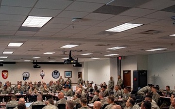 Lt. Gen. Mohan and Maj. Gen. Donahue Visit 528th Sustainment Brigade During ARSOF Sustainment Symposium