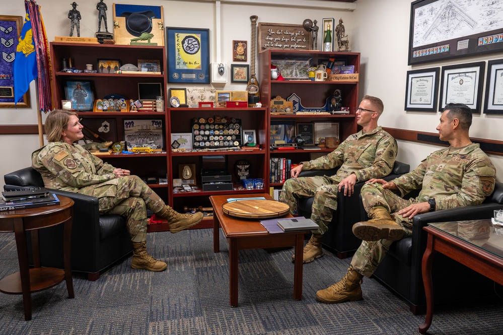 Collaborative leadership: PACAF and AFCENT discuss Inter-Pacific Air Forces Academy
