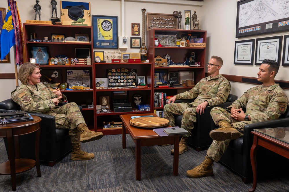 Collaborative leadership: PACAF and AFCENT discuss Inter-Pacific Air Forces Academy