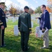 Chief of Staff of the U.S. Army hosts Philippine Army Commander at Arlington National Cemetery