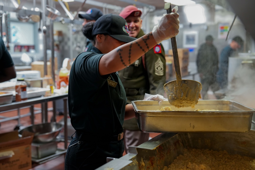 2024 82nd Airborne Division - Thanksgiving Holiday Meal Service