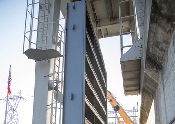 Out with the old, in with the new: Bulkhead gates at Gavins Point Dam replaced for the first time
