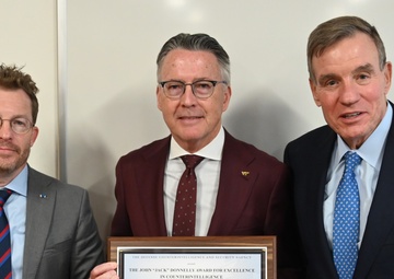 DCSA Director Presents Excellence in Counterintelligence Award to Virginia Tech