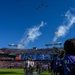 Maryland National Guard A-10C Thunderbolt II Flyover and Frog-X Jump at Baltimore Ravens Game