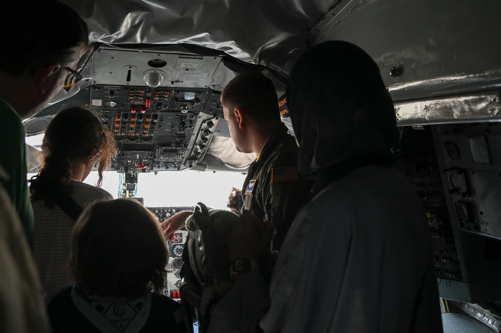 Shelby Scout Troop 119 Visits the 117th Air Refueling Wing