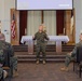 The Chaplain of the Marine Corps speaks to 3rd MAW Marines