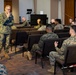 The Chaplain of the Marine Corps speaks to 3rd MAW Marines