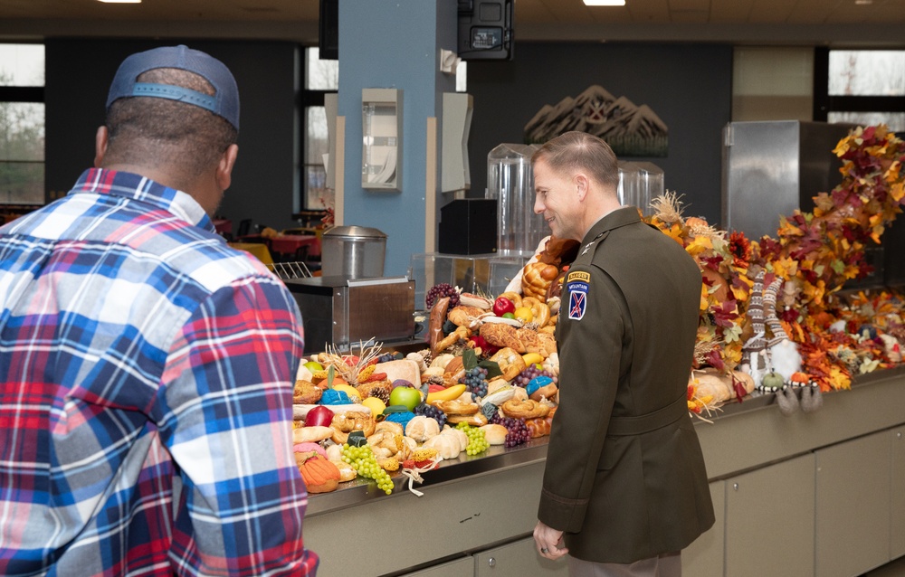 10th Mountain Division and Fort Drum host DFAC Thanksgiving Competition 2024