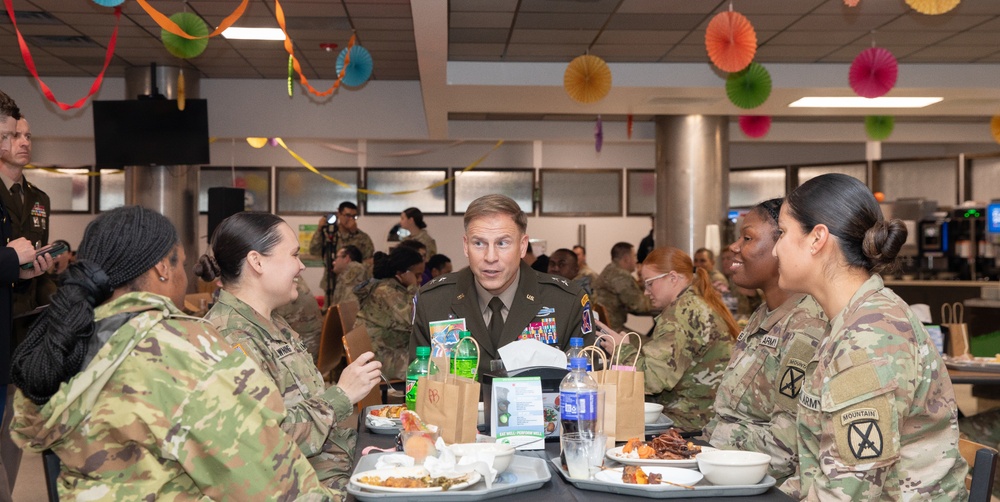 10th Mountain Division and Fort Drum host DFAC Thanksgiving Competition 2024