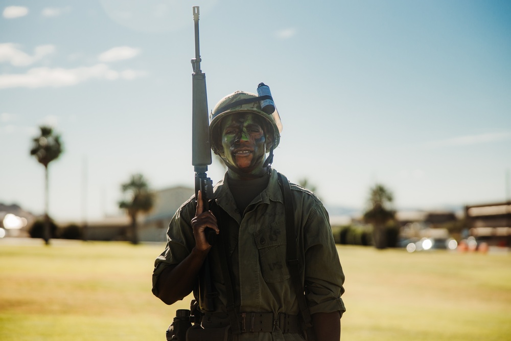 The Combat Center hosts a Marine Corps Birthday Pageant to commemorate the Marine Corps’ 249th birthday