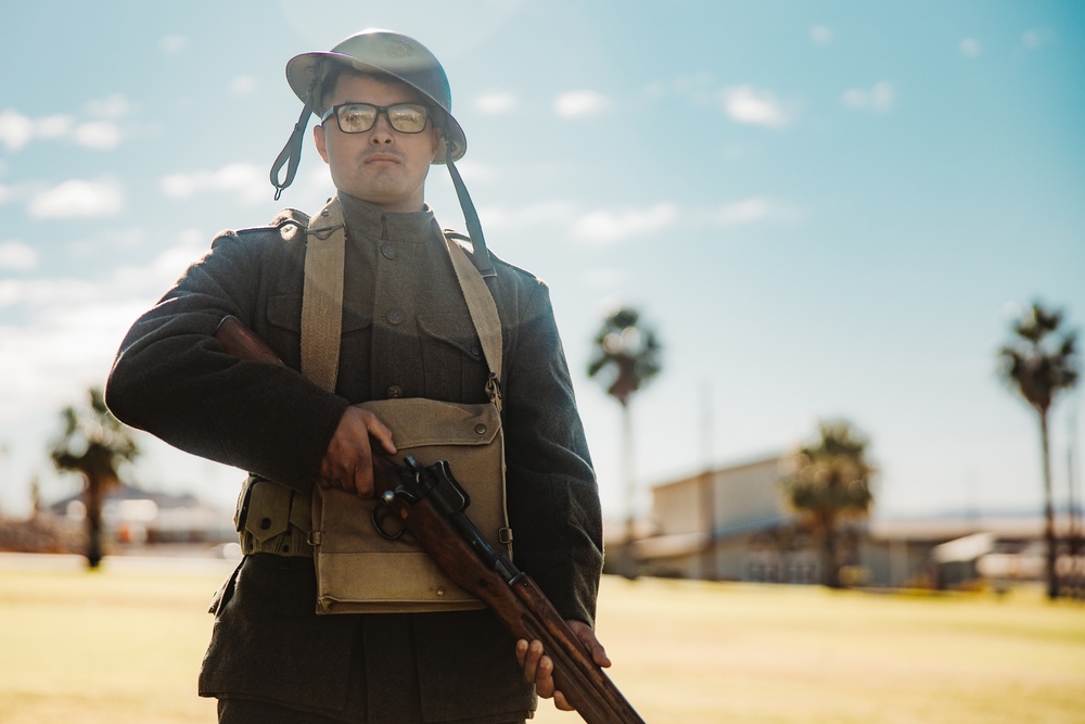 The Combat Center hosts a Marine Corps Birthday Pageant to commemorate the Marine Corps’ 249th birthday