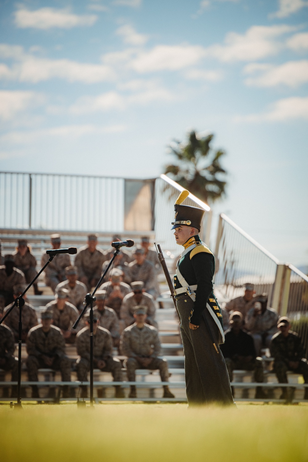 The Combat Center hosts a Marine Corps Birthday Pageant to commemorate the Marine Corps’ 249th birthday