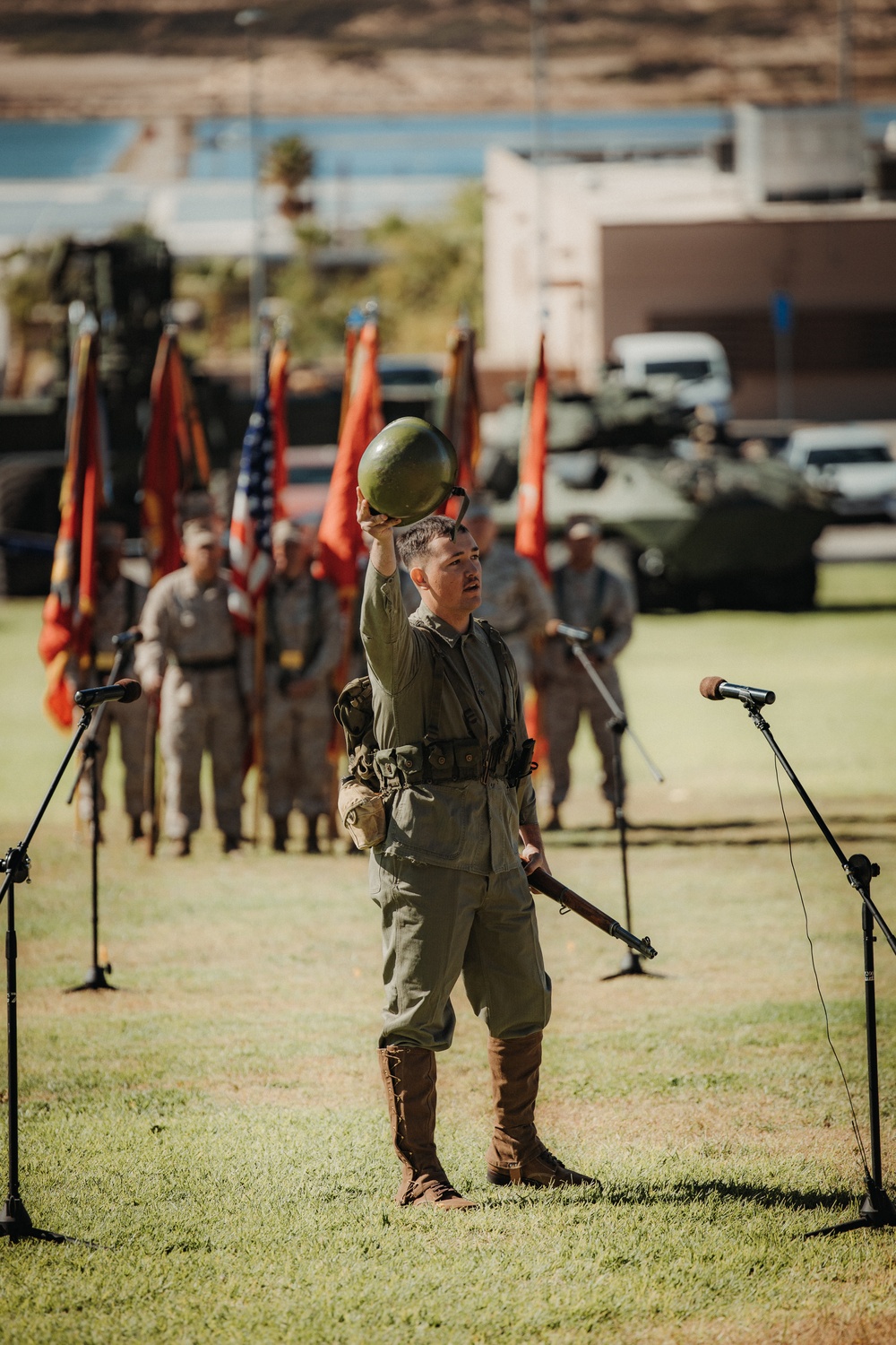 The Combat Center hosts a Marine Corps Birthday Pageant to commemorate the Marine Corps’ 249th birthday