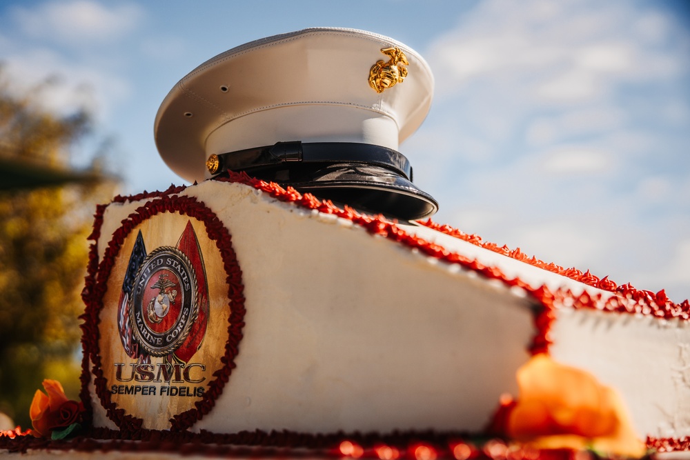 The Combat Center hosts a Marine Corps Birthday Pageant to commemorate the Marine Corps’ 249th birthday