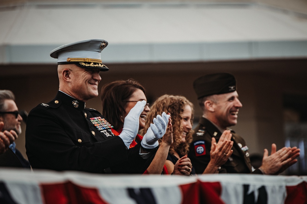 MCAGCC Marines and Sailors march in Palm Springs’ 27th Annual Veterans Day Parade