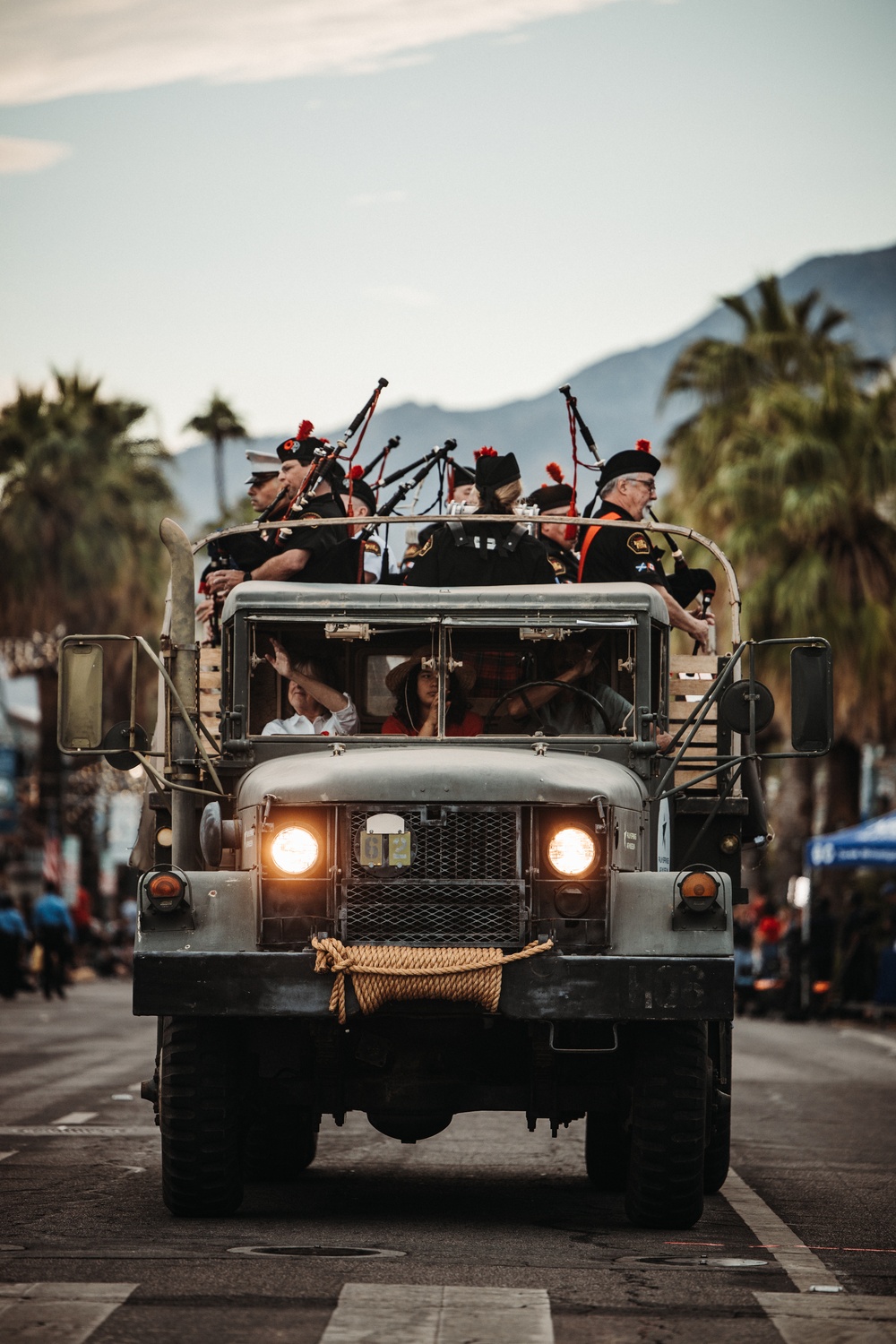 MCAGCC Marines and Sailors march in Palm Springs’ 27th Annual Veterans Day Parade