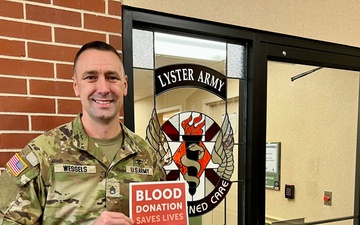 Lyster Hosts Blood Drive on Giving Tuesday