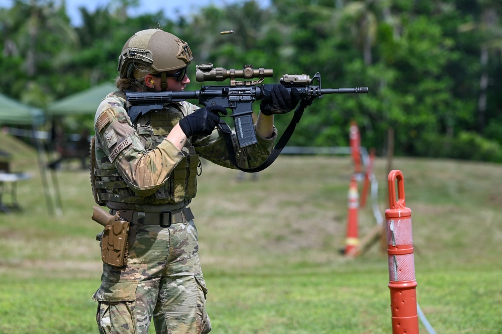 36th Wing hosts inaugural Battle of the Branches shooting competition