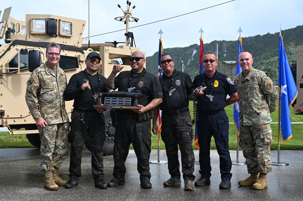 36th Wing hosts inaugural Battle of the Branches shooting competition