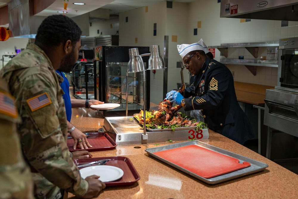 1AD Celebrates Thanksgiving at Fort Bliss