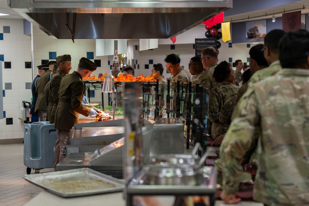 1AD Celebrates Thanksgiving at Fort Bliss