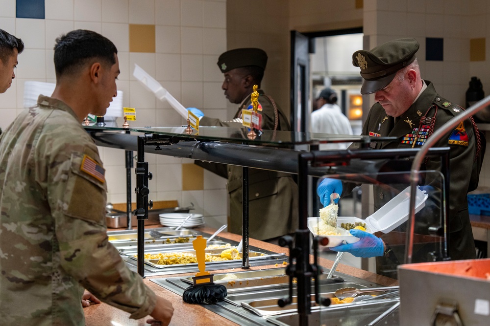 1AD Celebrate Thanksgiving at Fort Bliss