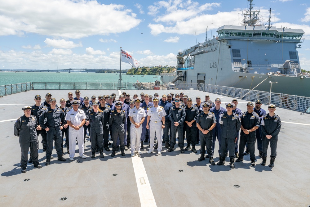 COMPACFLT travels to Auckland, New Zealand