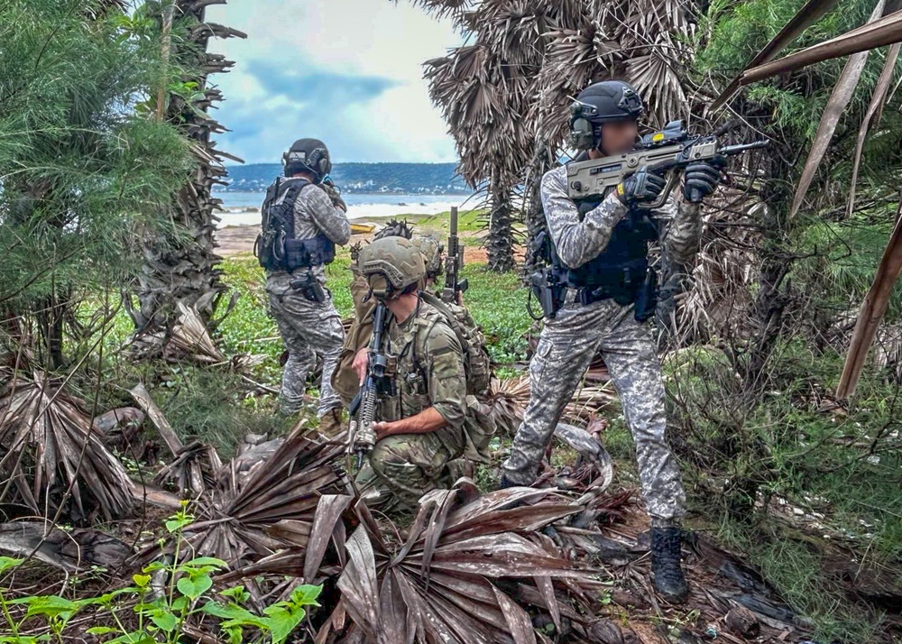 Naval Special Warfare Train During Exercise Malabar 2024